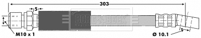 Brake Hose (BBH6353)