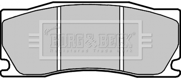 Brake Pad Set, disc brake (BBP2296)