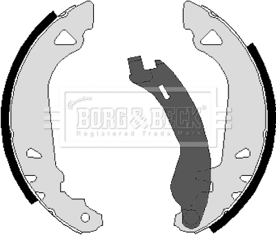Brake Shoe Set (BBS6201)