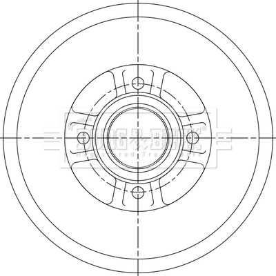 Brake Drum (BBR7254)
