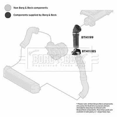 Charge Air Hose (BTH1199)