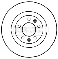 Brake Disc (BBD4669)