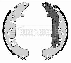 Brake Shoe Set (BBS6368)