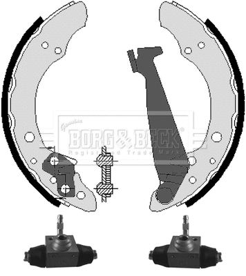 Brake Shoe Set (BBS1060K)