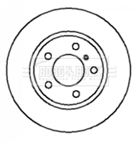 Brake Disc (BBD5709S)