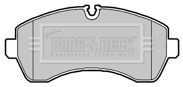 Brake Pad Set, disc brake (BBP2147)