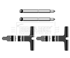 Accessory Kit, disc brake pad (BBK1444)
