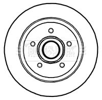 Brake Disc (BBD5840S)