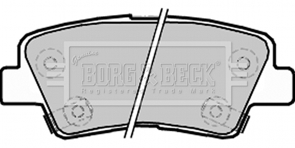 Brake Pad Set, disc brake (BBP2220)