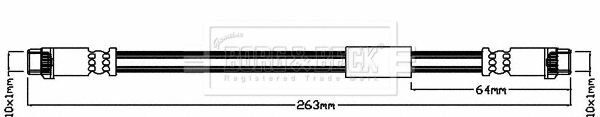 Brake Hose (BBH7985)