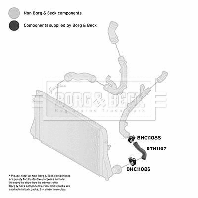 Charge Air Hose (BTH1167)