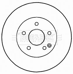 Brake Disc (BBD4675)