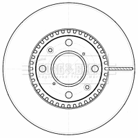 Brake Disc (BBD4537)