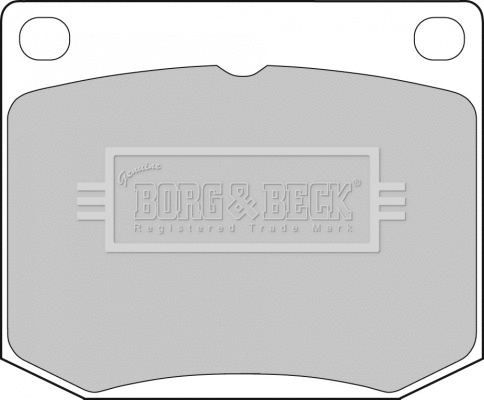 Brake Pad Set, disc brake (BBP1072)