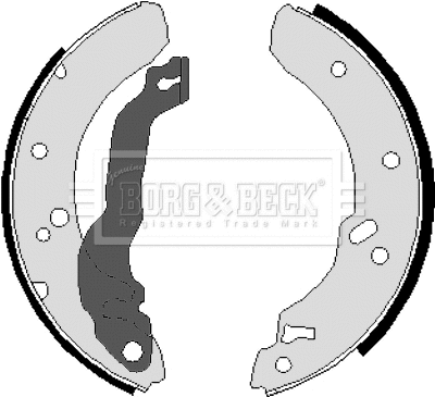 Brake Shoe Set (BBS6015)