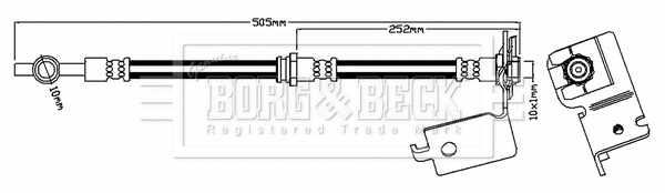 Brake Hose (BBH7059)