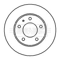Brake Disc (BBD4997)