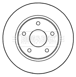 Brake Disc (BBD5187)