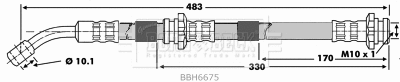 Brake Hose (BBH6675)