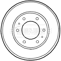 Brake Drum (BBR7226)