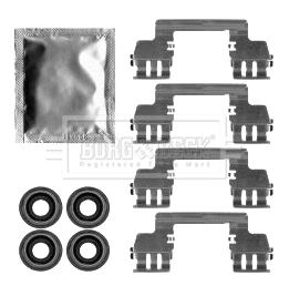Accessory Kit, disc brake pad (BBK1567)