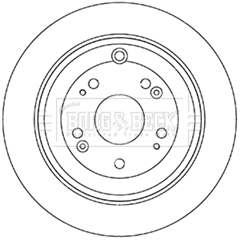Brake Disc (BBD5344)