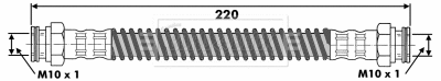 Brake Hose (BBH6068)