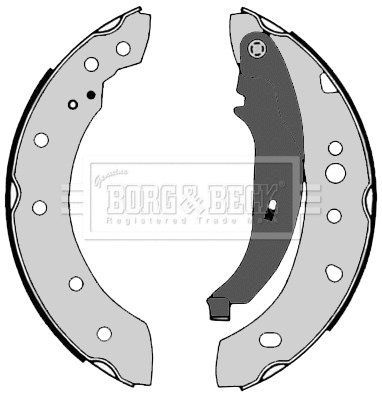 Brake Shoe Set (BBS6455)