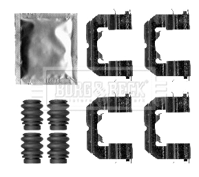 Accessory Kit, disc brake pad (BBK1483)