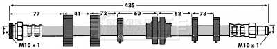 Brake Hose (BBH6645)