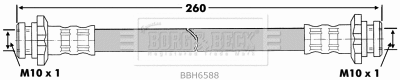 Brake Hose (BBH6588)