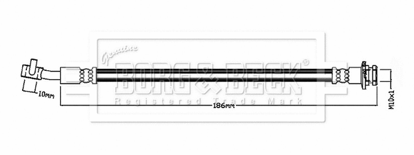 Brake Hose (BBH8875)