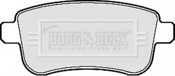 Brake Pad Set, disc brake (BBP2124)