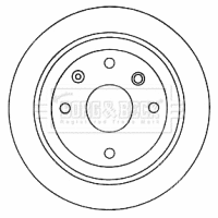 Brake Disc (BBD4582)