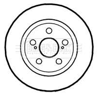 Brake Disc (BBD4790)