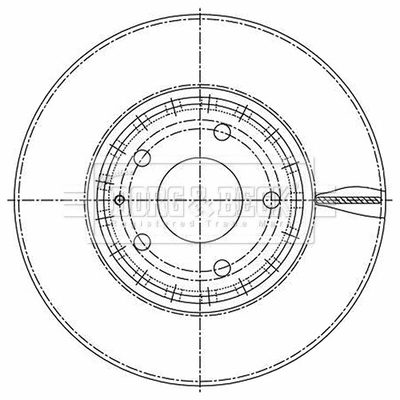 Brake Disc (BBD5519)
