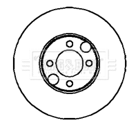 Brake Disc (BBD5860S)