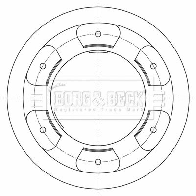 Brake Disc (BBD5957S)