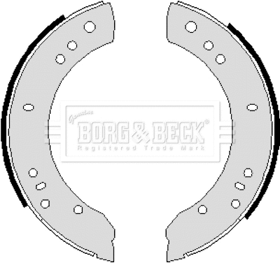 Brake Shoe Set (BBS6016)