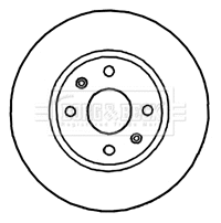Brake Disc (BBD4822)