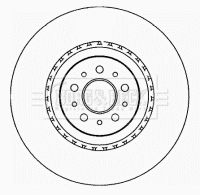 Brake Disc (BBD5802S)