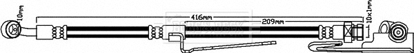 Brake Hose (BBH8114)