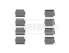 Accessory Kit, disc brake pad (BBK1487)