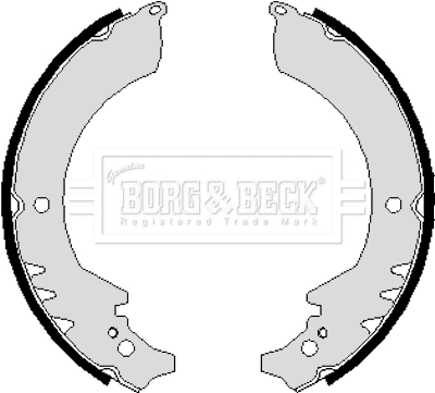 Brake Shoe Set (BBS6109)