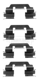 Accessory Kit, disc brake pad (BBK1273)