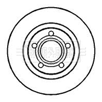 Brake Disc (BBD4066)