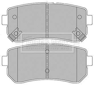 Brake Pad Set, disc brake (BBP2424)