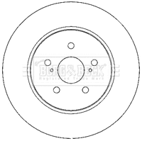 Brake Disc (BBD4683)