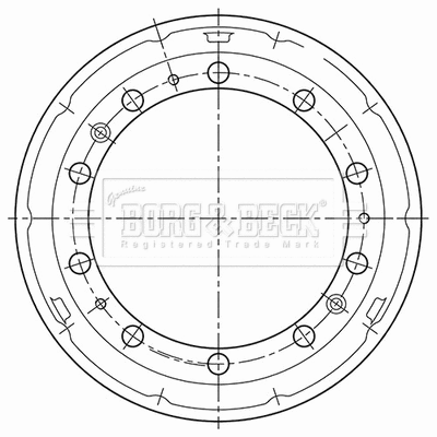 Brake Drum (BBR32526)