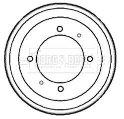 Brake Drum (BBR7153)